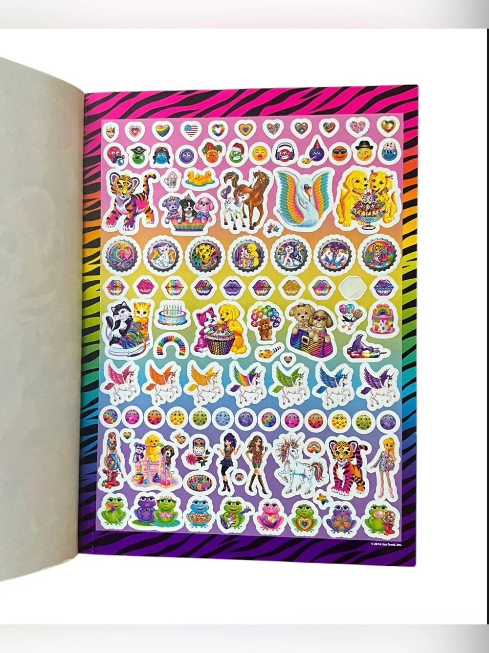 Lisa Frank Super Coloring & Activity Book - Multicolor
